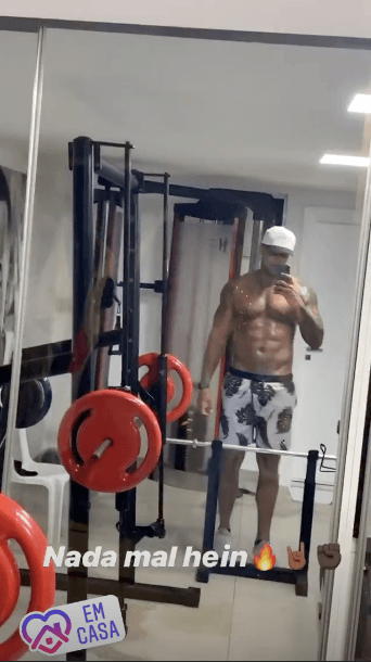 Léo Santana exibe corpão nas redes sociais (Foto: Reprodução/Instagram) Léo Santana exibe corpão nas redes sociais (Foto: Reprodução/Instagram)