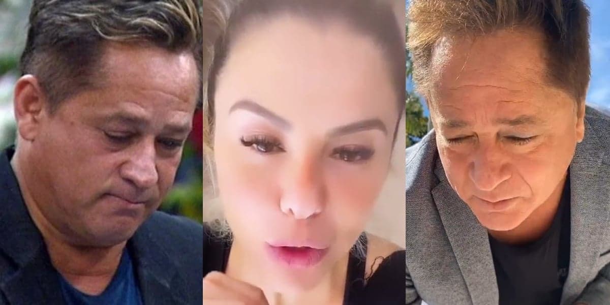 Leonardo e Poliana Rocha são casados (Foto montagem: TV Foco) Leonardo e Poliana Rocha são casados (Foto montagem: TV Foco)