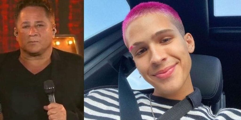 Aos 18 anos, filho de Leonardo tira a roupa e surge com tudo de fora na cama: "Tá nu"