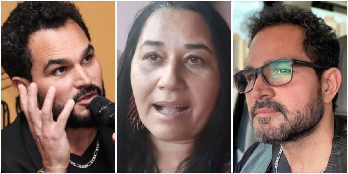 Luciano Camargo e a ex, Cléo Loyola (Reprodução) Luciano Camargo e a ex, Cléo Loyola (Reprodução)