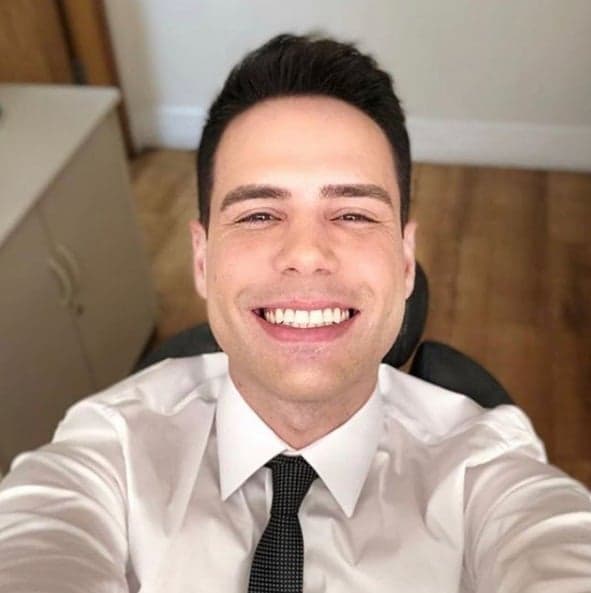 Luiz Bacci assustou seus seguidores no Instagram (Foto: reprodução)