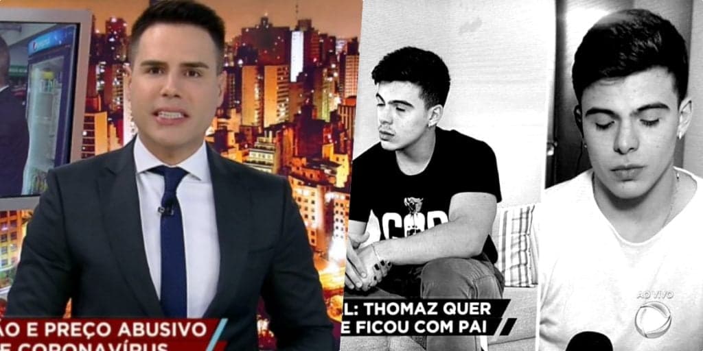 Bomba! Ator de Carrossel, ao vivo no programa de Luiz Bacci, expõe agressão e guerra com o pai por fortuna: "Triste"