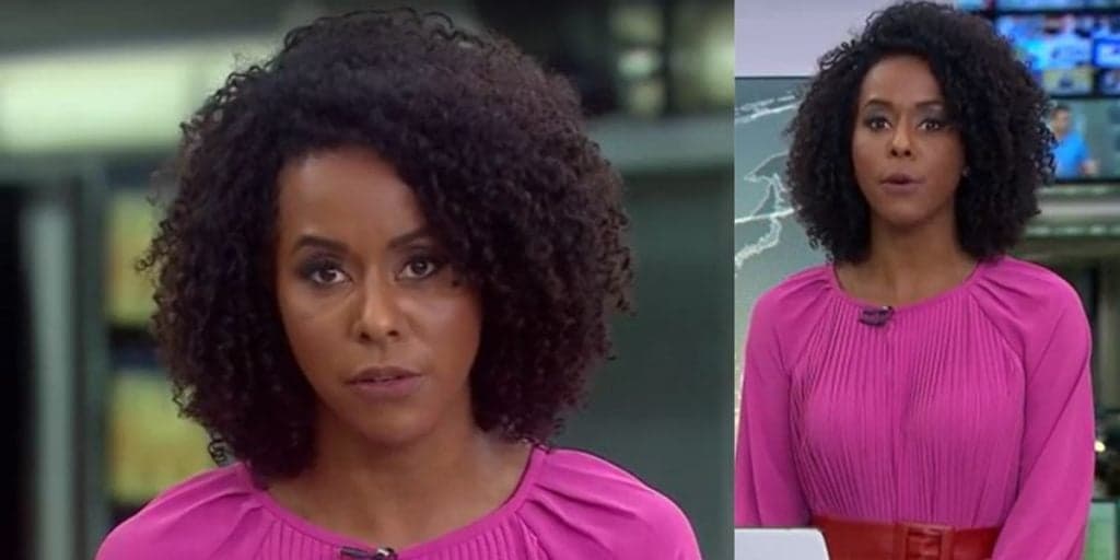 Maju Coutinho se descontrola ao vivo no Jornal Hoje da Globo e ataca rival mortal da emissora: "Se fosse assim"