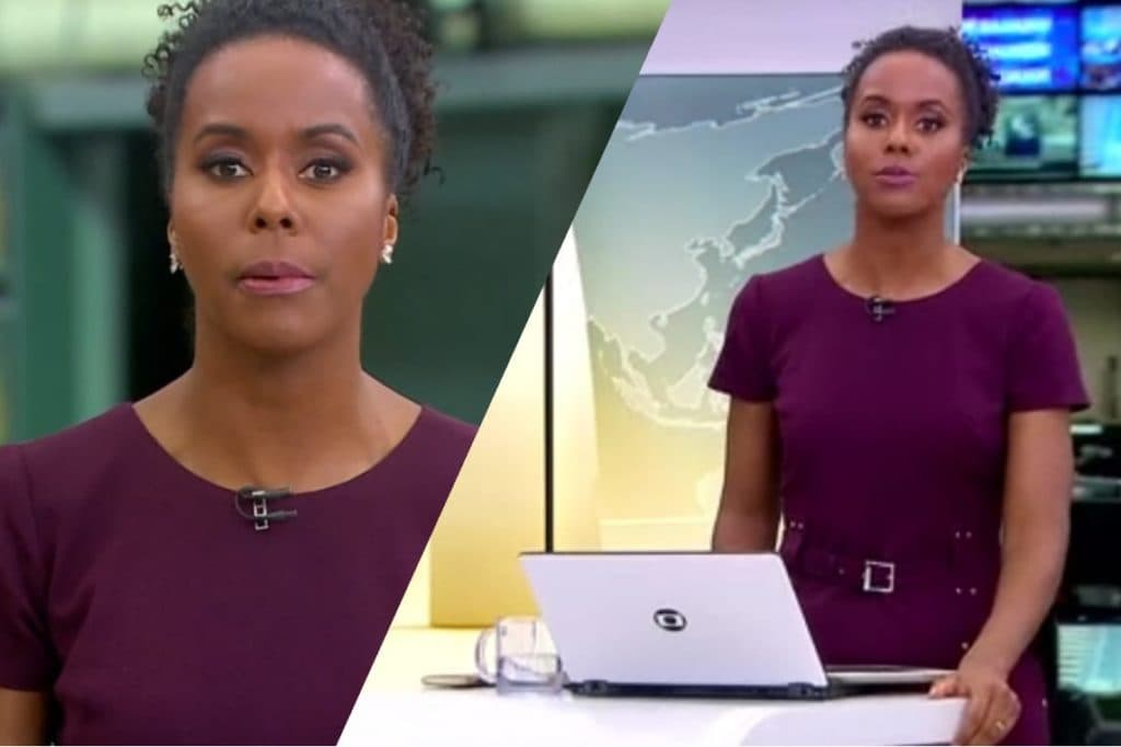 Maju Coutinho quebra protocolo, se posiciona ao vivo na Globo e solta o verbo diante de polêmica: "Não é normal"