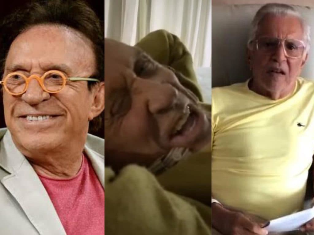 Moacyr Franco, após romper com Carlos Alberto, muda de vida, surge em vídeo na cama e resgata passado: "É assim mesmo"