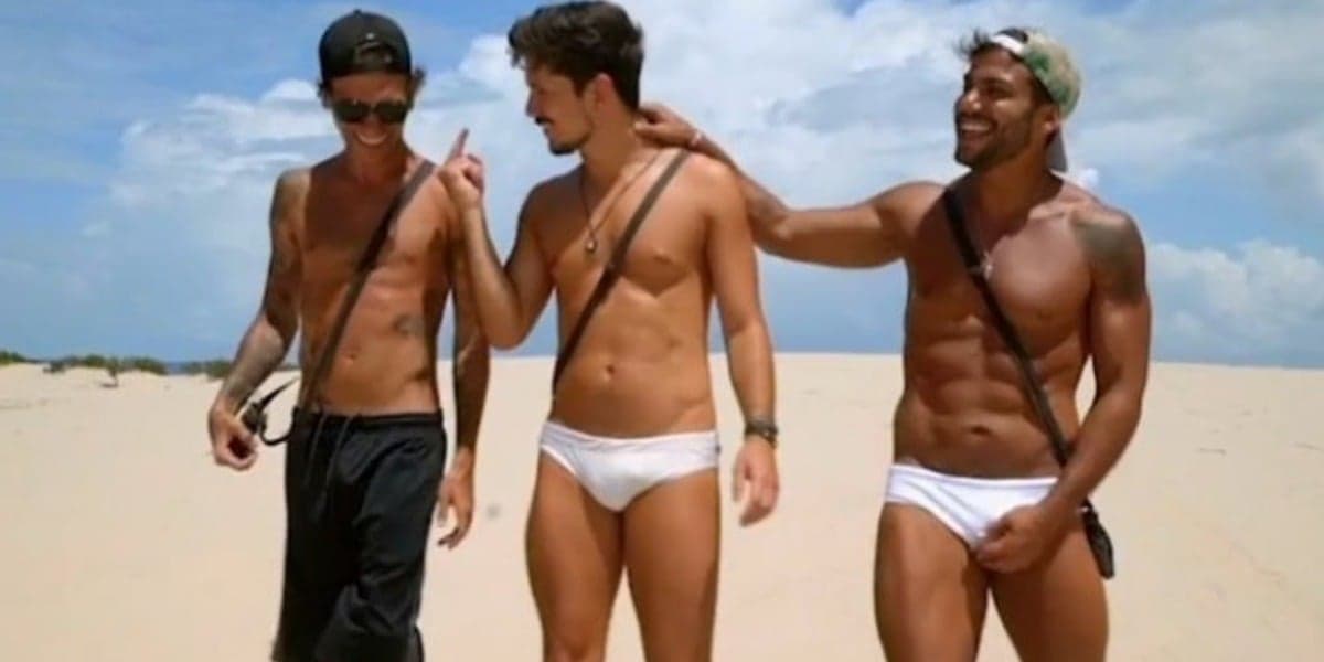 Igor, Rafa e Jarlles no De Férias com o Ex na MTV (Imagem: Instagram)