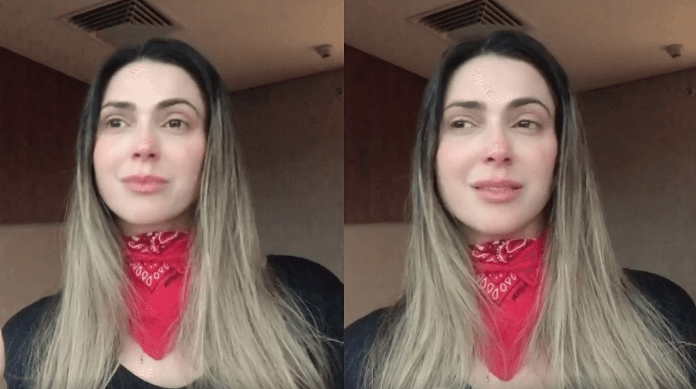 Nadja Pessoa chora após separação do cantor D'Black (Foto: Reprodução/Instagram) Nadja Pessoa chora após separação do cantor D'Black (Foto: Reprodução/Instagram)