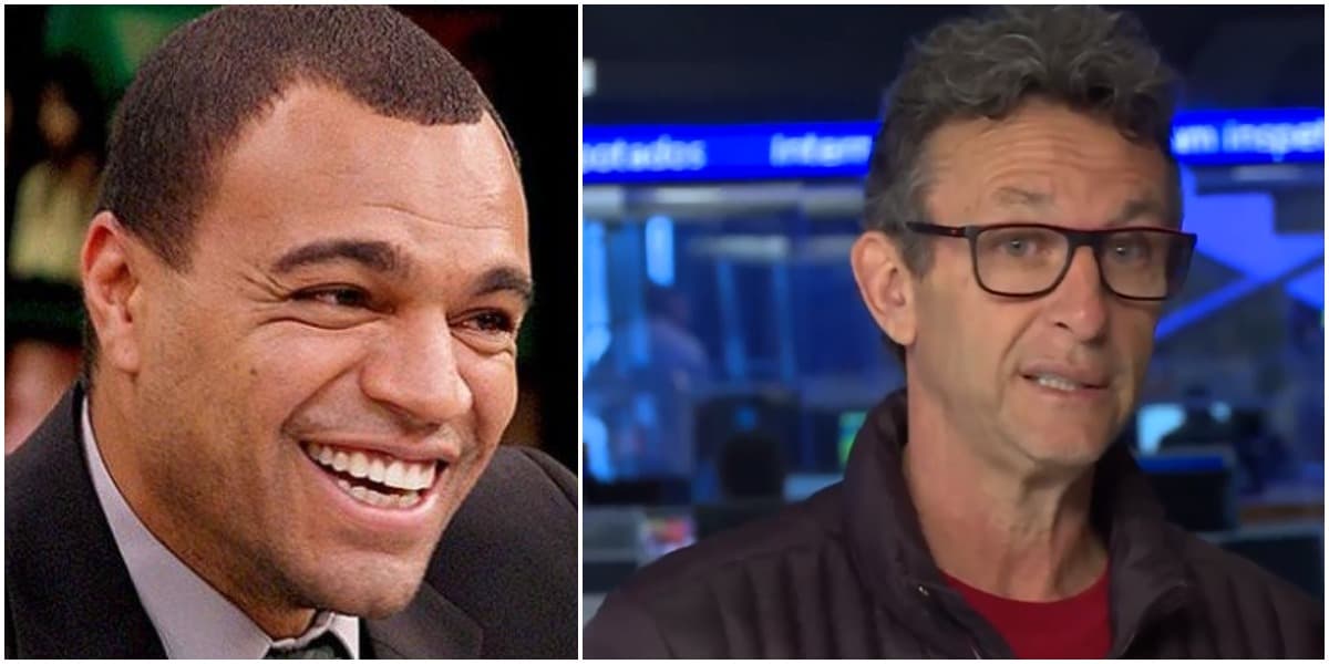 Denílson disse que não tem que ser amigo de Neto, e afirmou que eles se respeitam (Reprodução)