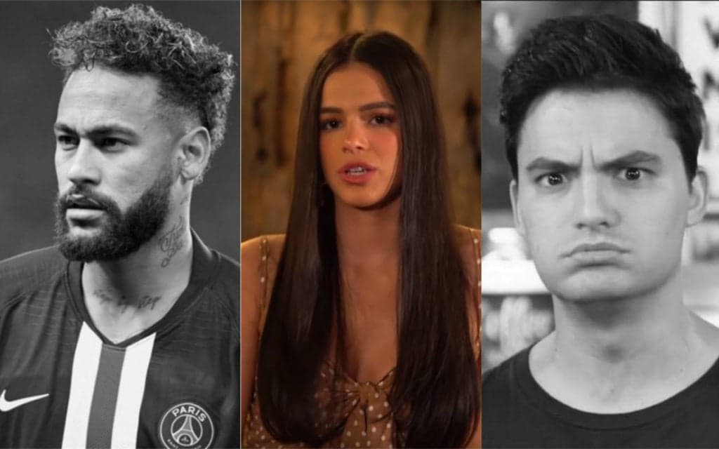Neymar declara guerra contra Felipe Neto, tem passado revelador exposto e envolve Bruna Marquezine: "Oportunista"