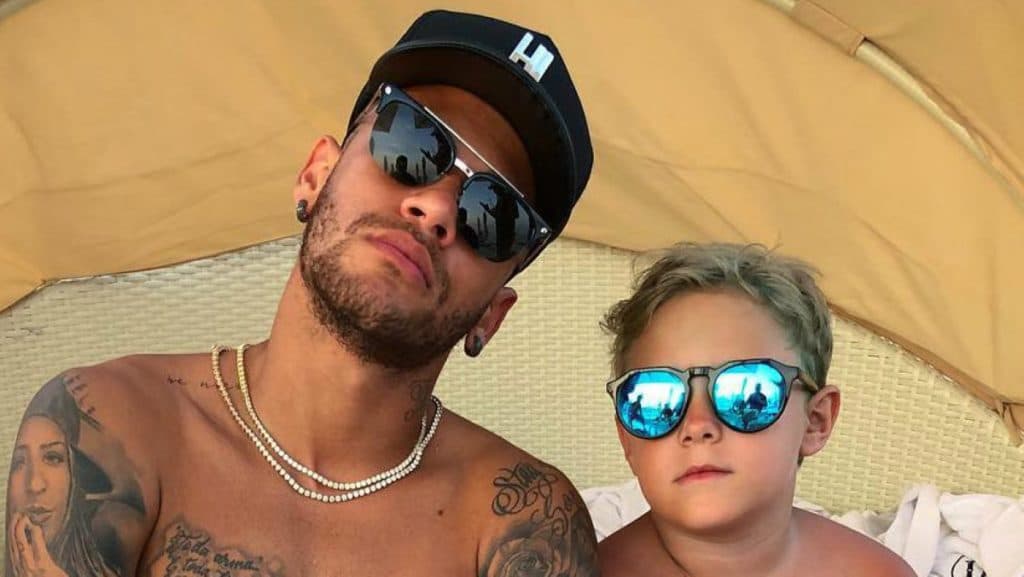Neymar leva esporro do filho após xingar e fica chocado após ser repreendido: "Meu pai só fala merd*"