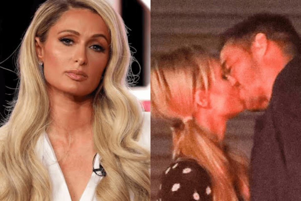 Paris Hilton é pega no pulo do gato aos beijos com novo namorado: "Beijar antes que o amor termine"