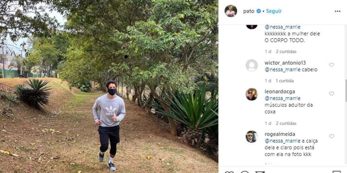 Pato recebeu mensagens maldosas (Foto: Reprodução/Instagram)
