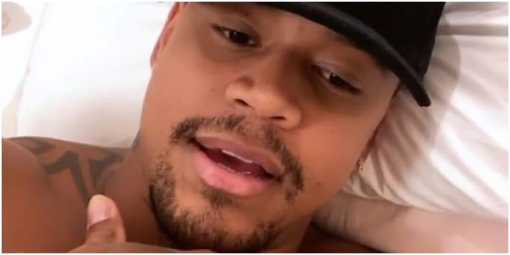 Léo Santana, após fotos de cueca com tudo marcado, tem vídeo expondo parte íntima com rapaz dando carinho: “Grande”