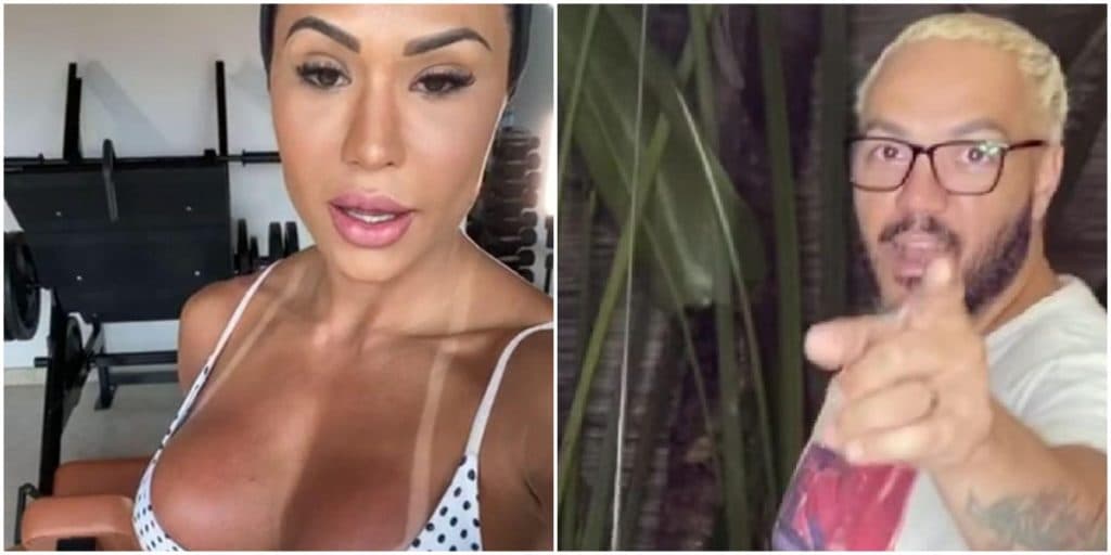 Após revelar barriguinha, Gracyanne Barbosa vem à público falar sobre gravidez com cantor Belo: "Efeito quarentena"
