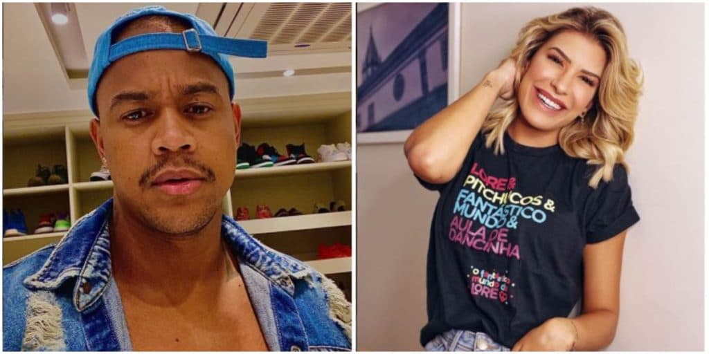 Leo Santana, após reatar namoro, anuncia casamento com Lore Improta e expõe filho do casal: "Não tem jeito''
