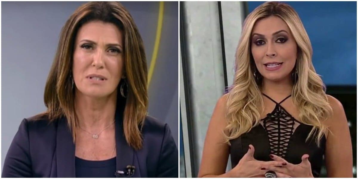 Janine Borba e Thalita Oliveira saíram do Domingo Espetacular (Foto: Reprodução) Janine Borba e Thalita Oliveira saíram do Domingo Espetacular (Foto: Reprodução)