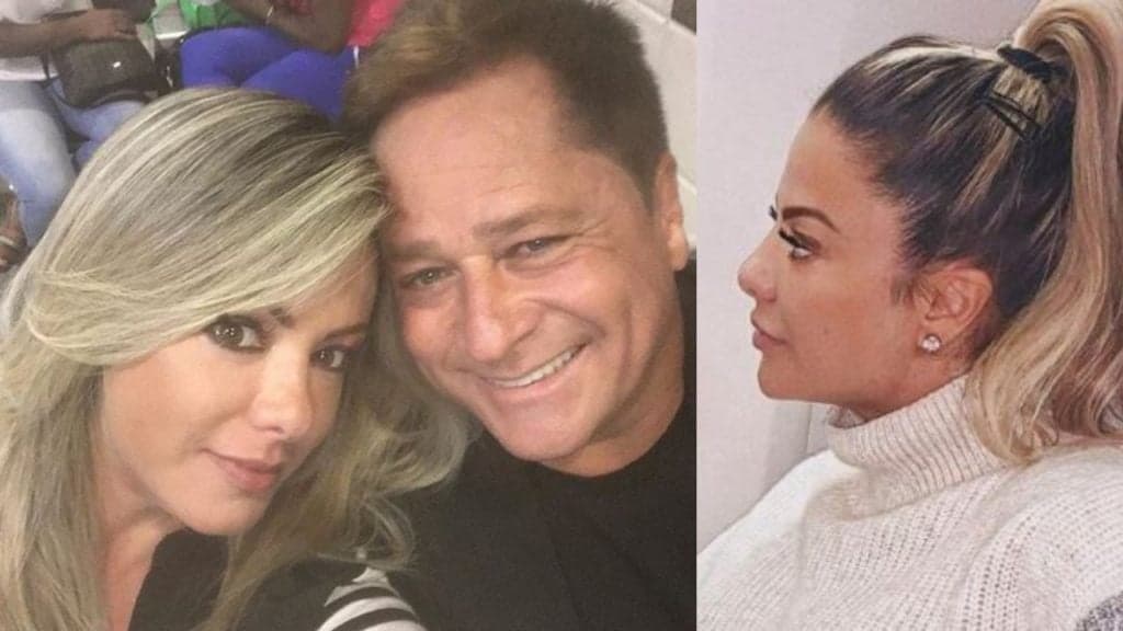 Leonardo, após conflitos, é flagrado aprontando de cueca branca pela esposa e espanta: "Meu Deus"