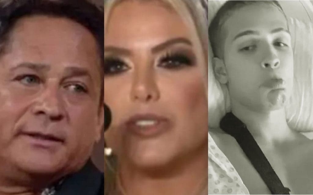 Esposa de Leonardo explode na TV, chora, tem filho fora do casamento exposto e faz textão: "A vida é um eco"
