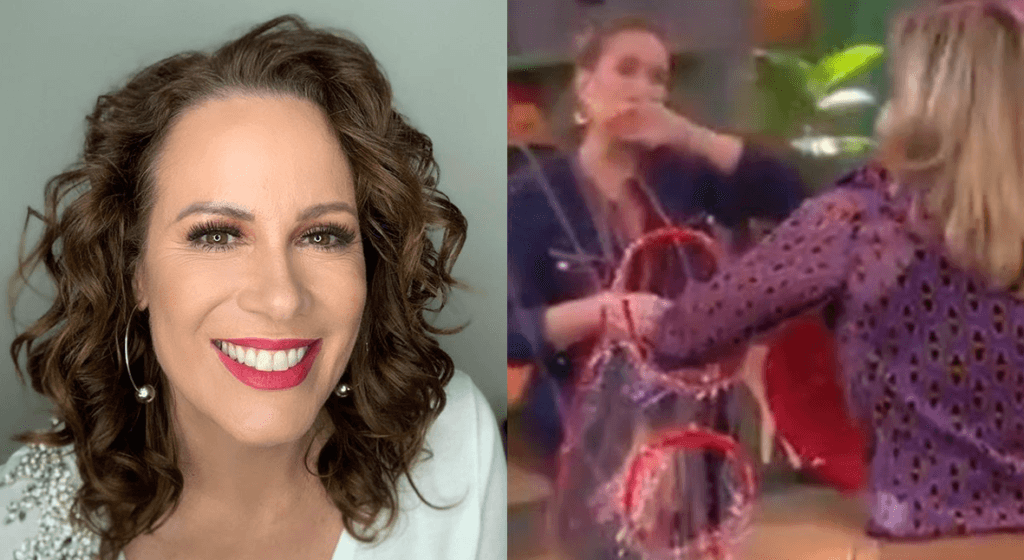 Regina Volpato desmorona ao vivo no Mulheres com abraço protegido e não segura as lágrimas: "Que falta"