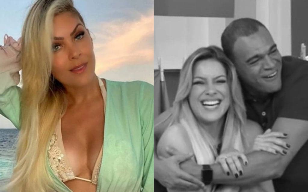 Renata Fan pressionada, tem relação com Denílson, fotos de calcinha e é pega em jantar: "Príncipe de carne e osso''