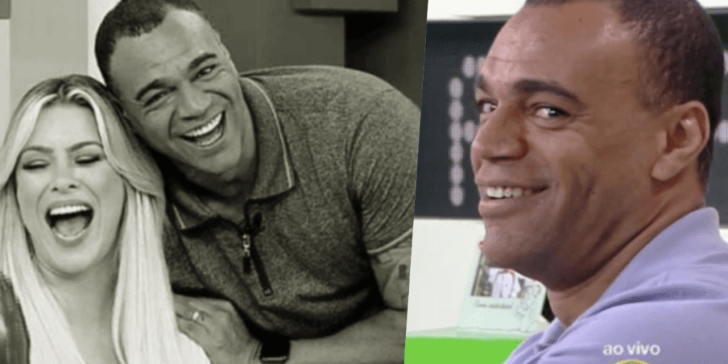 Denilson é pego pedindo beijo a Renata Fan, relação real é vazada com surto de esposa e enrolação: "12 anos, deu"