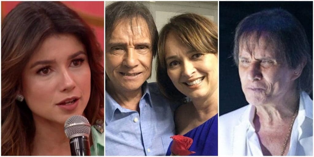 Roberto Carlos, após ser rejeitado por Paula Fernandes, é exposto por ex-esposa, que revela proibição do rei: 'Amor louco'