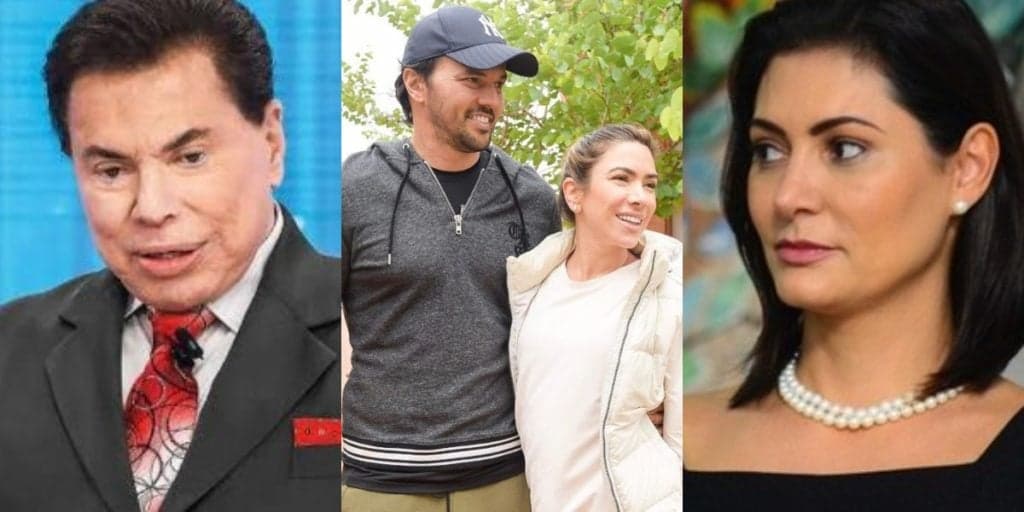 Genro de Silvio Santos tem jantar secreto com Michelle Bolsonaro vazado e dono do SBT toma atitude: "Não vai"