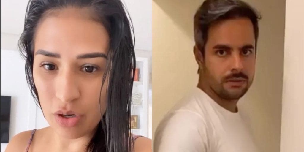 Simone se revolta ao ver outra em cima de marido e parte para agressão publicamente após cena: "Rapariga"