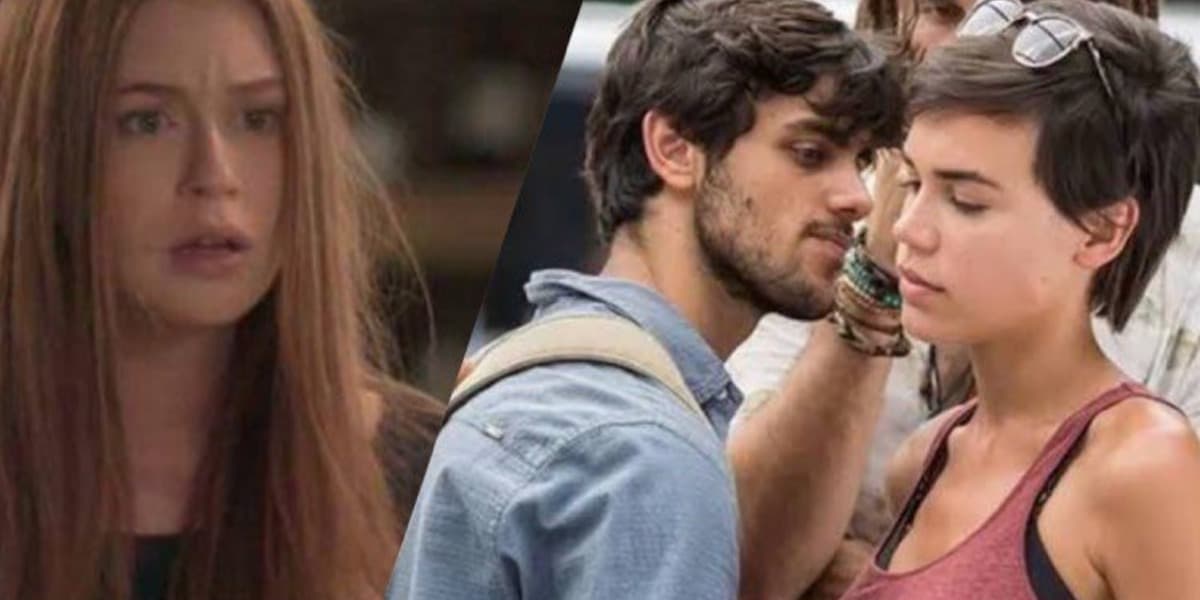 Totalmente Demais, Jonatas cai no pagode com Leila e deixa Eliza acabada (Montagem: TV Foco) Totalmente Demais, Jonatas cai no pagode com Leila e deixa Eliza acabada (Montagem: TV Foco)