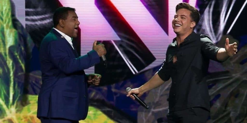 Wesley Safadão fez live com Raça Negra. (Foto: Reprodução) Wesley Safadão fez live com Raça Negra. (Foto: Reprodução)