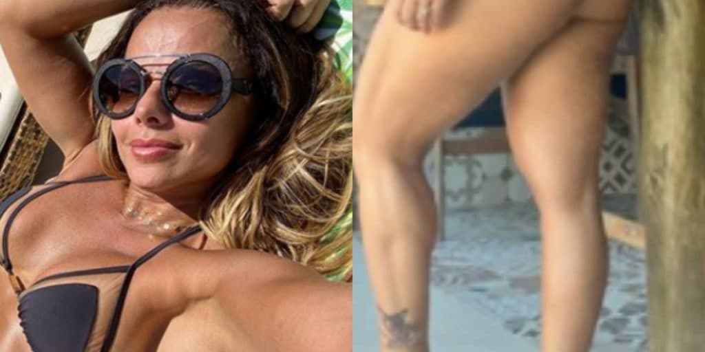 Viviane Araújo surge com fio dental, volume impressionante fica à mostra e público enlouquece: "Gostosa"