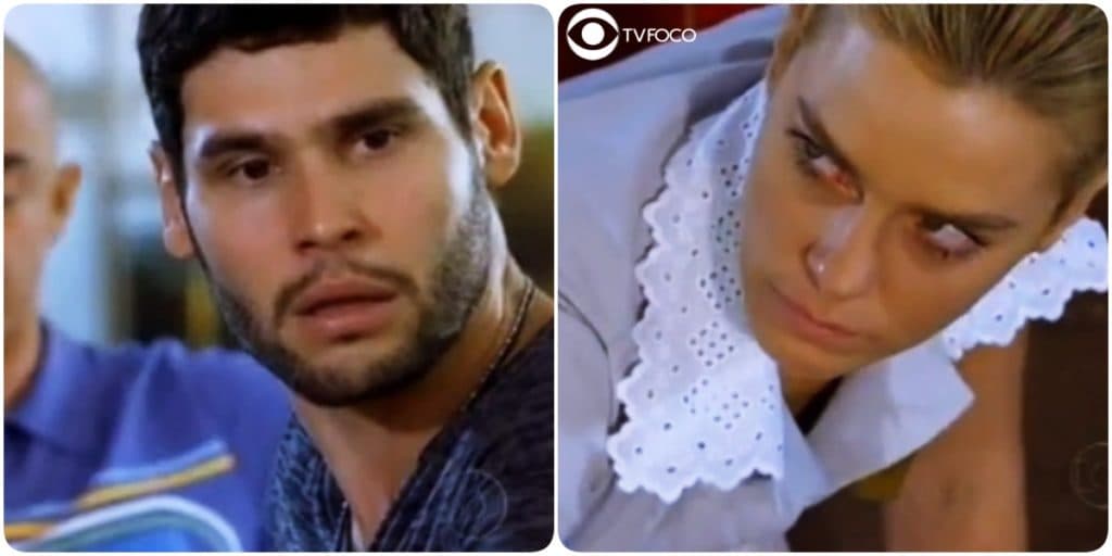 Fina Estampa - Humilhada, Teodora explode com cobranças de Wallace: "Raio que o parta"