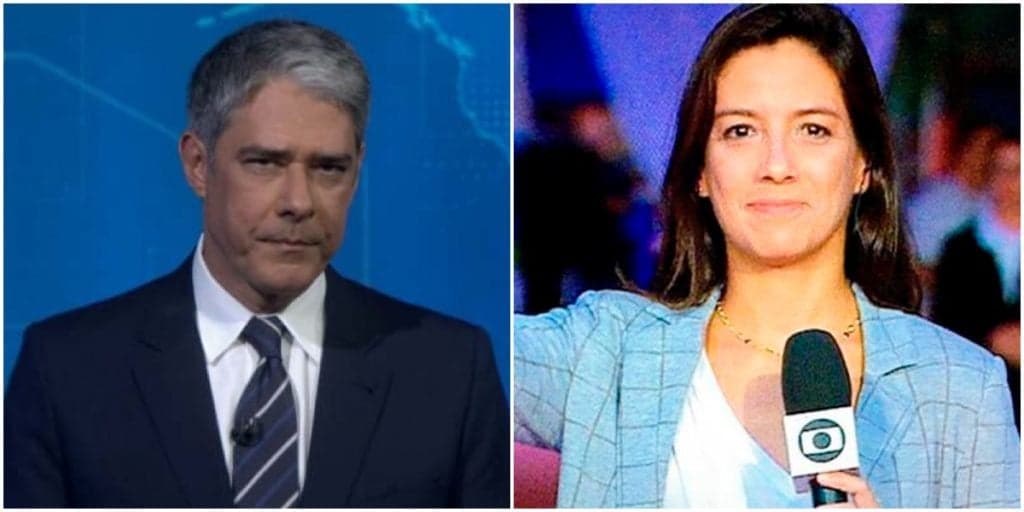 Repórter da Globo feita refém expõe bastidores ao lado de William Bonner e entrega presente do âncora