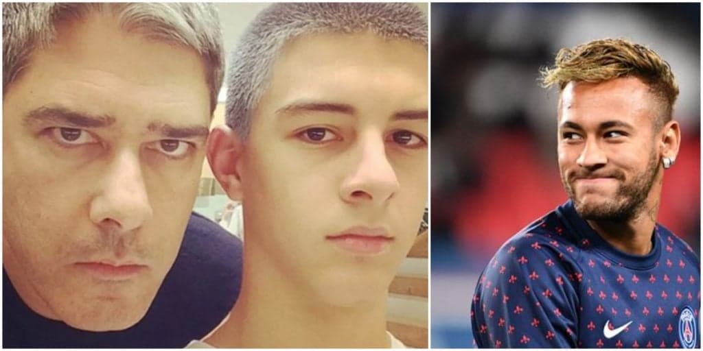 Neymar é envolvido em mesmo escândalo que filho de William Bonner