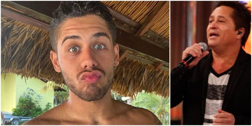 Zé Felipe, após se revelar para Leonardo, escandaliza e surge colocando tudo na boca