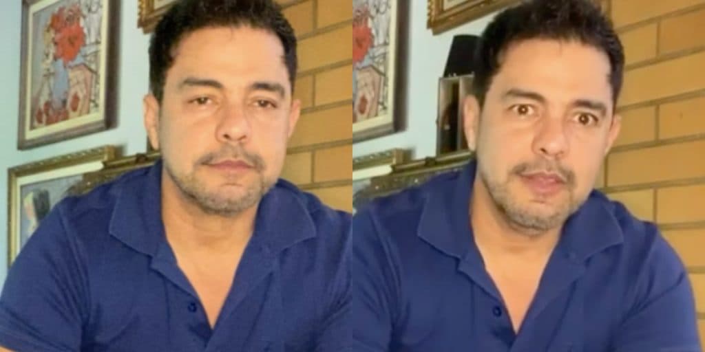 Zezé, após surgir aos gritos na porta de mansão, é flagrado sem roupa de madrugada com a boca ocupada: "Bom demais"