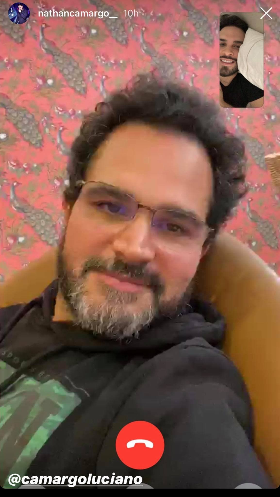 Luciano Camargo foi exposto pelo filho (Foto: Reprodução) Luciano Camargo foi exposto pelo filho (Foto: Reprodução)