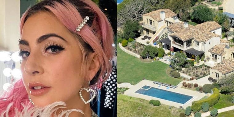 Avaliada em R$ 121 milhões e com mais três mil m², Lady abre as portas de sua luxuosa mansão em Malibú: "meu palácio"
