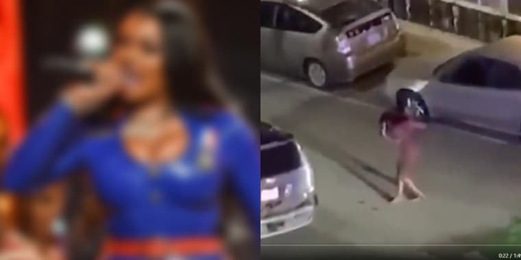 Confusão, sangue e polícia: Cantora é baleada, tem que ser levada às pressas ao hospital e vídeo do momento viraliza