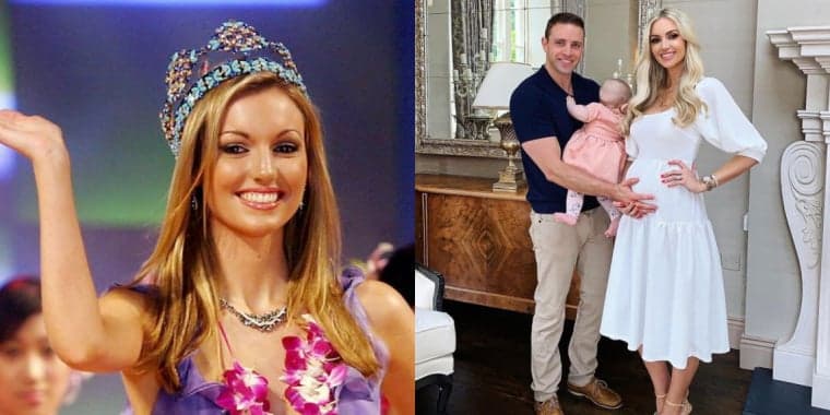 Miss Mundo, em publicação emocionante, revela primeira gravidez após enfrentar 14 abortos: "Nunca desista"
