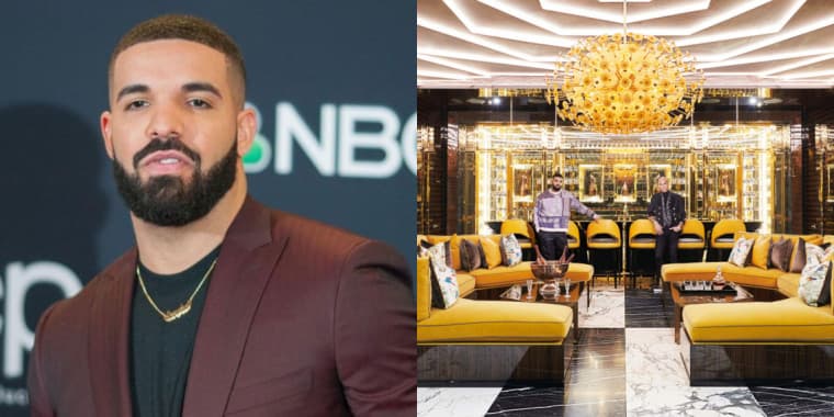 Drake abre as portas de sua mansão avaliada em R$ 775 milhões e mostra os detalhes do palácio de 46 mil m²