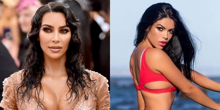 Kim Kardashian, após ser flagrada sem máscara, é presa e drogas são encontradas em suas roupas íntimas: "Estava agressiva"