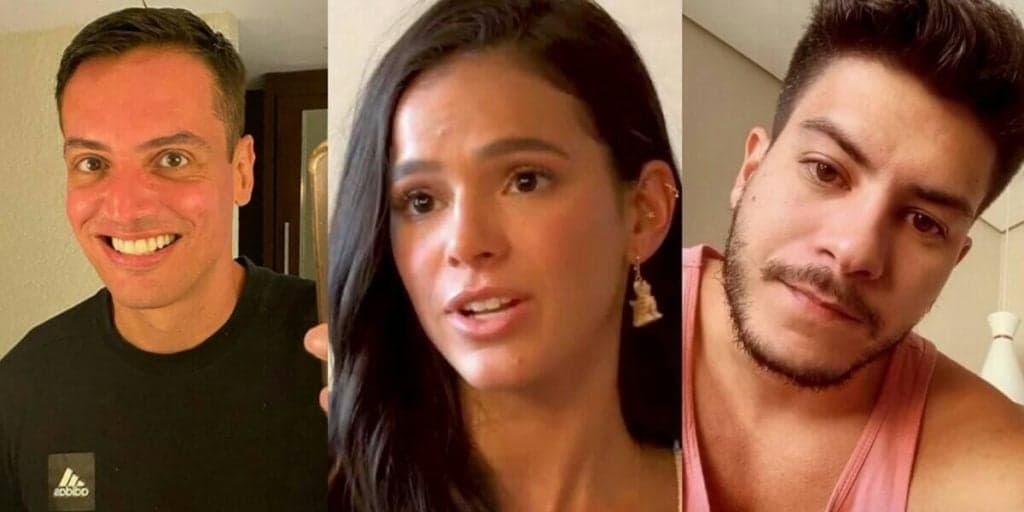 Leo Dias e Bruna Marquezine batem boca, após atriz ser envolvida com Arthur Aguiar e ela detona: “Liguei pro Neymar”