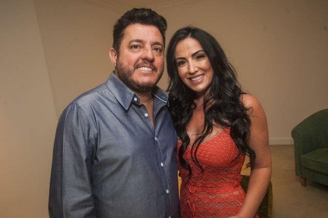 Após dar em cima de mulher casada, Bruno, do Marrone, surge com a esposa e é esculachado: "Tomara que você respeite''
