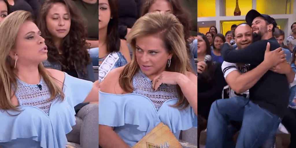 Casos de Família tem agressão de mulher, produtor senta em pessoa da plateia e Christina Rocha explode: "Se ferrou"