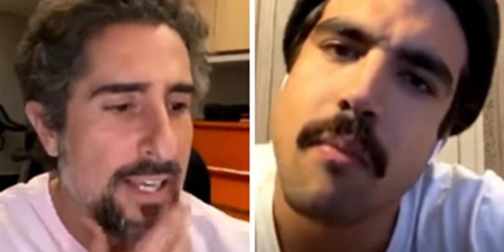 Marcos Mion manda caixa com bomba para Caio Castro, ele abre, fica aterrorizado, chora e corre: "Seu filho da put@"