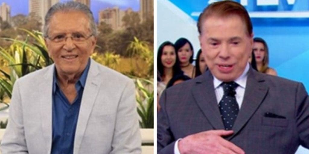 Carlos Alberto, após expor briga com Silvio Santos, tem encontro com o apresentador divulgado: "Em Nome do Amor"