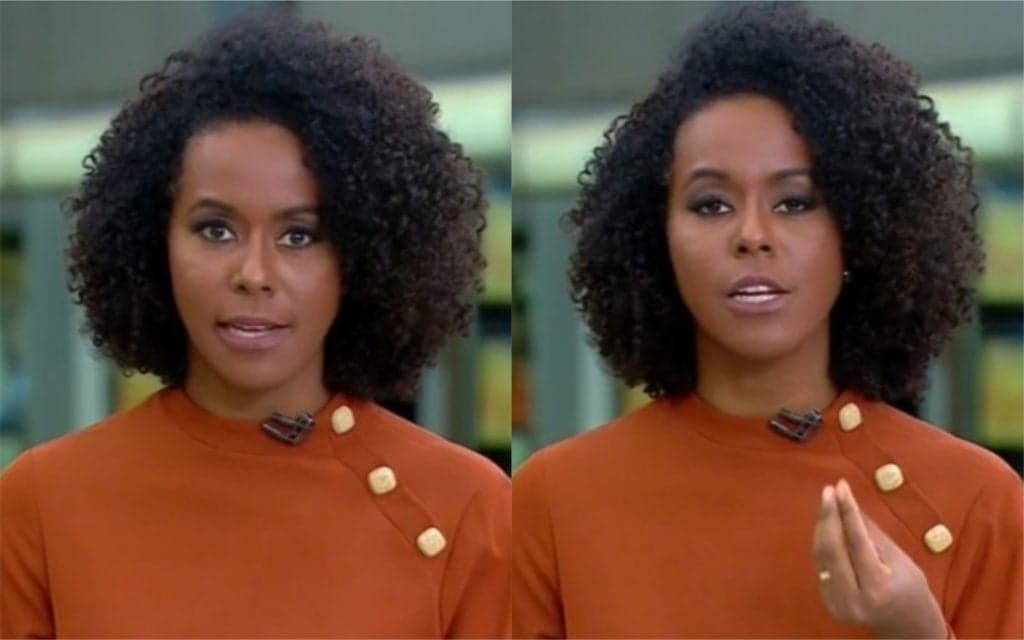 Maju Coutinho chama atenção no início do JH, público confronta, é colocada contra parede e entrega a Globo: “Nunca”