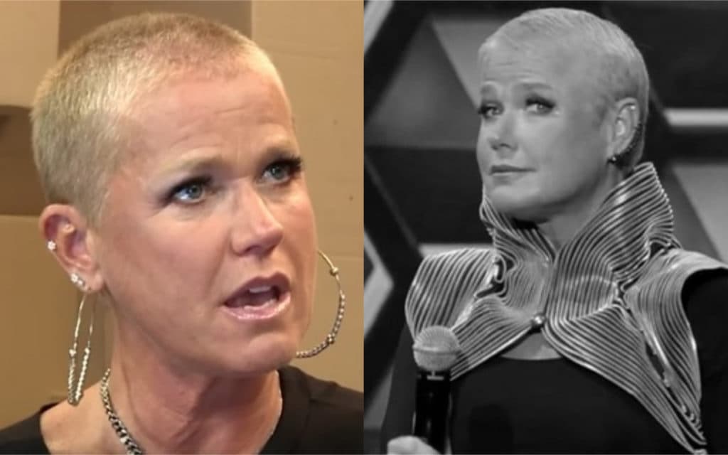 Xuxa vira alvo de ataque público, se revolta com mensagem e ataca fã que destilou ódio: "Pega a sua doença''