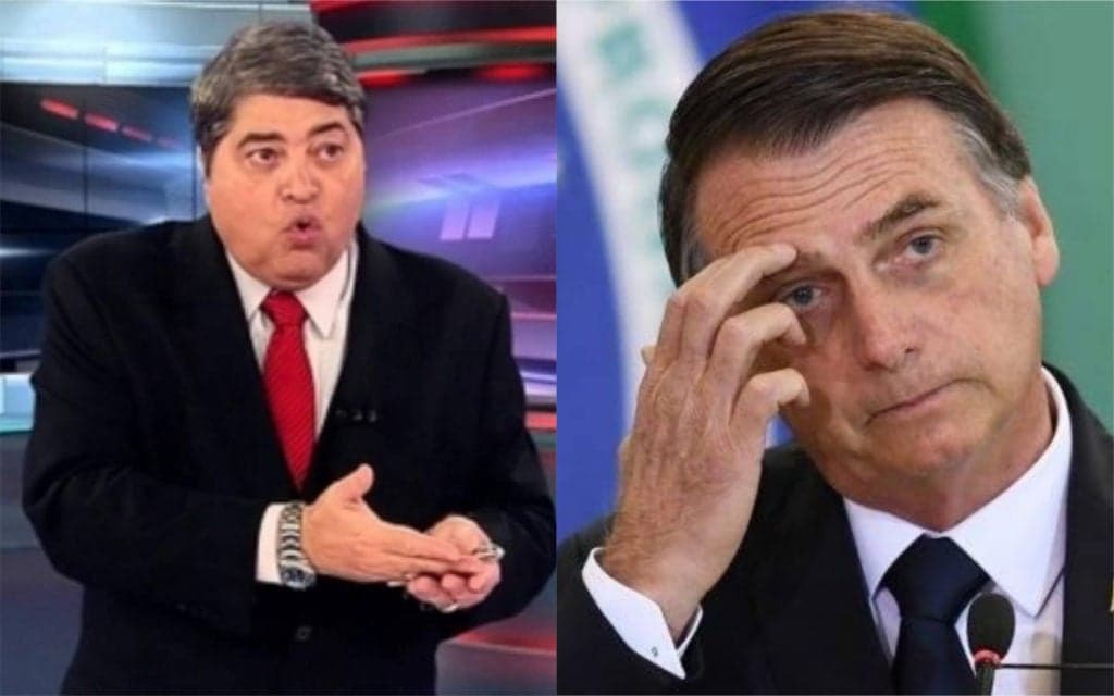 Datena não fica calado, bate de frente com Bolsonaro ao vivo e anuncia farsa escandalosa: “Se ferra”
